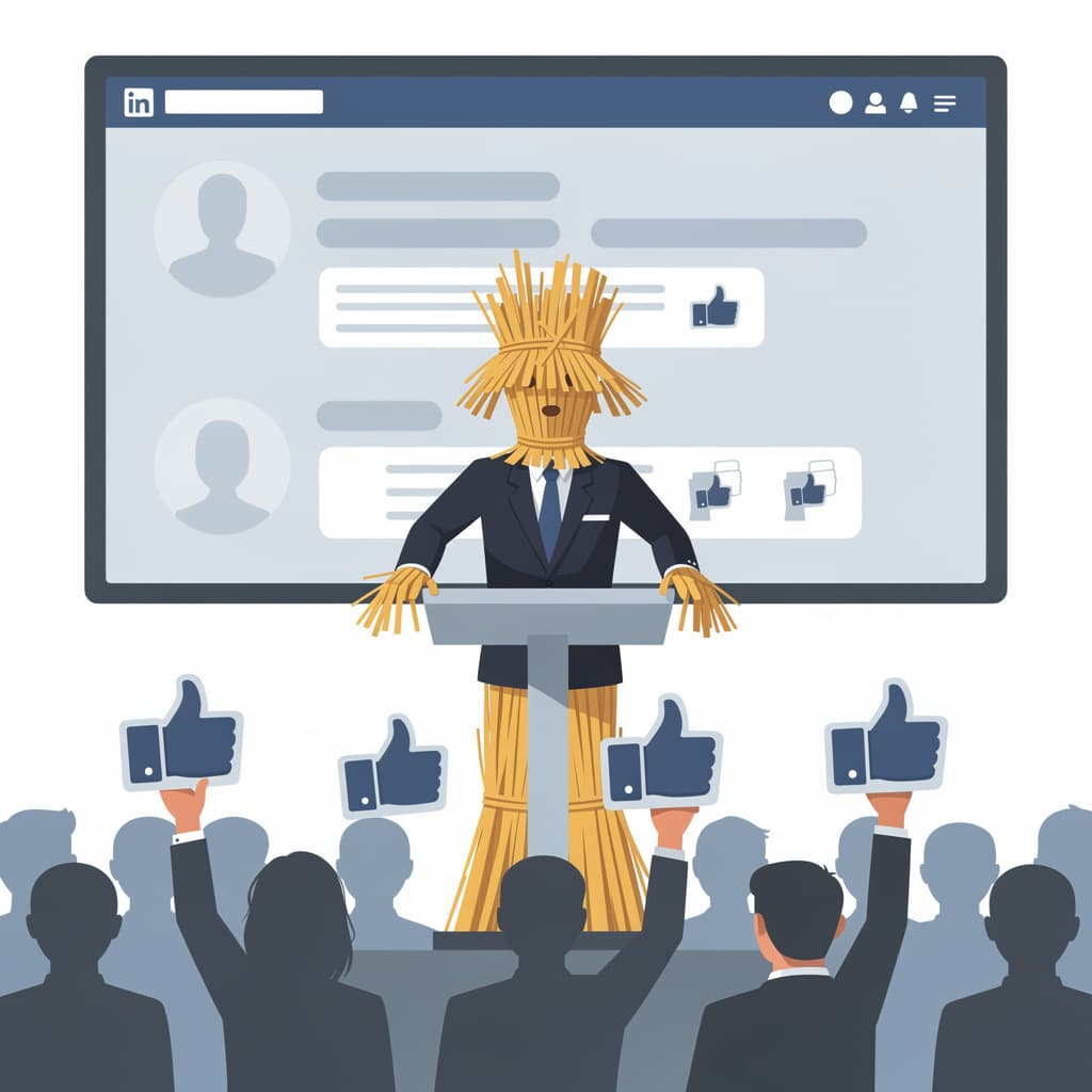 Das hat niemand gesagt, LinkedIn